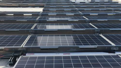 太阳能电池板，可持续性